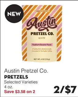 Bristol Farms Austin Pretzel Co. PRETZELS offer