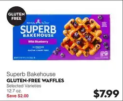 Bristol Farms Superb Bakehouse GLUTEN-FREE WAFFLES offer
