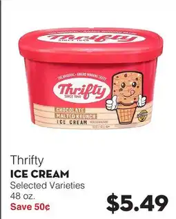 Bristol Farms Thrifty ICE CREAM offer