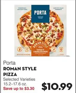Bristol Farms Porta ROMAN STYLE PIZZA offer