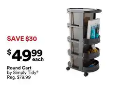 Michaels Round Cart offer