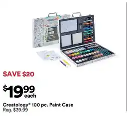 Michaels Creatology 100 pc. Paint Case offer