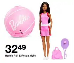 Target Barbie Roll & Reveal dolls offer