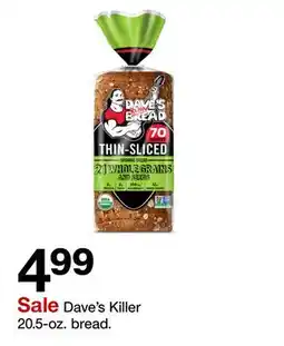 Target Dave's Killer 20.5-oz. bread offer