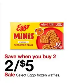 Target Select Eggo frozen waffles offer