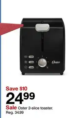 Target Oster 2-slice toaster offer