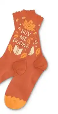 Target Buy Me Books socks offer