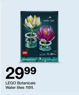 Target LEGO Botanicals Water lilies 11511 offer