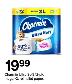 Target Charmin Ultra Soft 12-pk. mega-XL roll toilet paper offer
