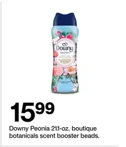 Target Downy Peonia 211-oz. boutique botanicals scent booster beads offer