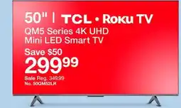 Target 50 | TCL • Roku TV QM5 Series 4K UHD Mini LED Smart TV offer