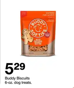Target Buddy Biscuits 6-oz. dog treats offer