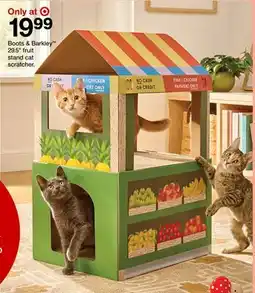 Target Boots & Barkley 29.95 stand cat scratcher offer