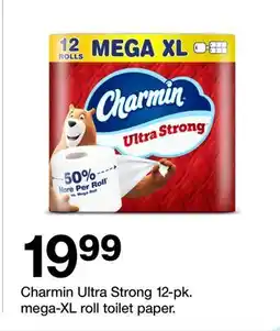 Target Charmin Ultra Strong roll toilet paper offer