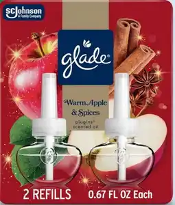 Target Glade 2-ct. plug-in scented oil refills offer