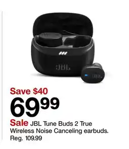 Target JBL Tune Buds 2 True Wireless Noise Canceling earbuds offer