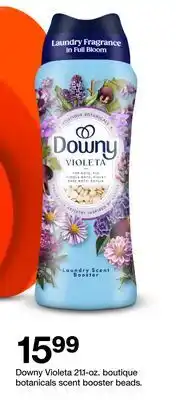Target Downy Violeta 211-oz. boutique botanicals scent booster beads offer
