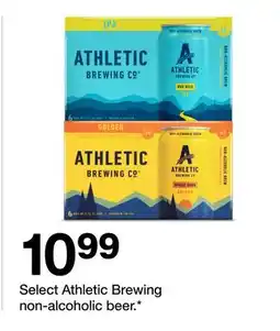 Target Select Athletic Brewing non-alcoholic beer offer