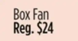 Dollar General Box Fan offer