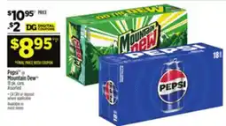 Dollar General Pepsi and Mountain Dew offer