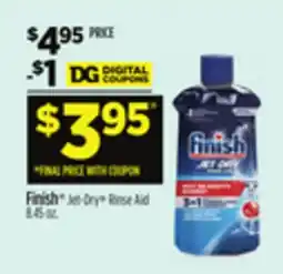 Dollar General Finish Jet-Dry Rinse Aid offer