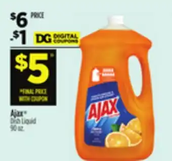 Dollar General Ajax Dish Liquid offer