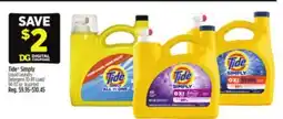 Dollar General Tide Liquid Laundry offer
