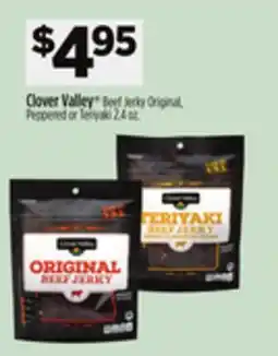 Dollar General Clover Valley Beef Jerky offer