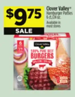 Dollar General Clover Valley Hamburger Patties offer