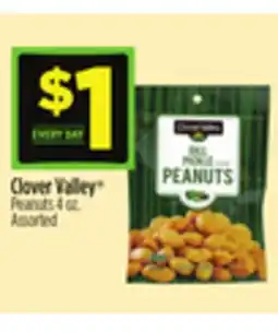 Dollar General Clover Valley Peanuts offer