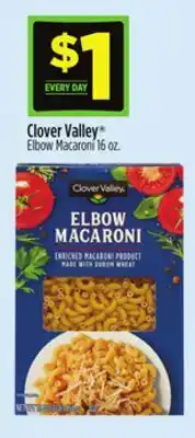 Dollar General Clover Valley Elbow Macaroni offer