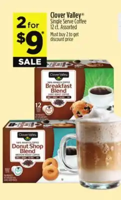 Dollar General Clover Valley Single Serve Coffee offer