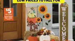 Dollar General Harvest Outdoor Signs & Stakes offer