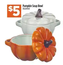 Dollar General Pumpkin Soup Bowl offer