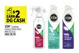 Dollar General STEM Crawling, Flying or Multi Insect Killer offer