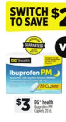 Dollar General DG health Ibuprofen offer