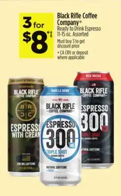 Dollar General Black Rifl eCoffee Company Ready to Drink Espresso offer