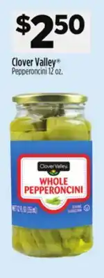 Dollar General Clover Valley Pepperoncini offer