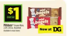Dollar General Pillsbury Frozen Minis offer
