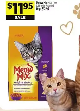 Dollar General Meow Mix Cat Food offer
