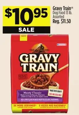 Dollar General Gravy Train Dog Food offer