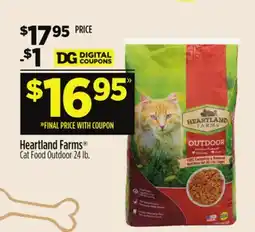 Dollar General Heartland Farms Cat Food Outdoor offer