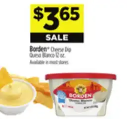 Dollar General Borden Cheese Dip Queso Blanco offer