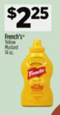 Dollar General French's Yellow Mustard offer