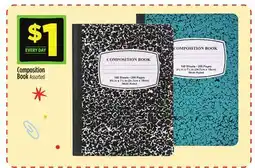 Dollar General Composition Book offer