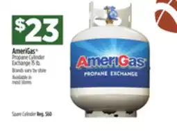 Dollar General AmeriGas Propane Cylinder Exchange offer