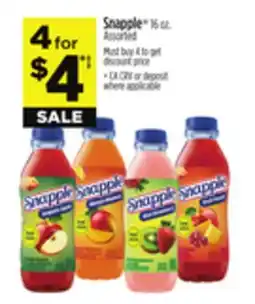 Dollar General Snapple offer