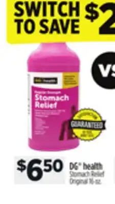 Dollar General DG health Stomach Relief offer