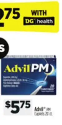 Dollar General Advil PM Caplets offer