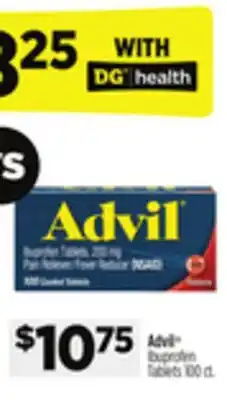 Dollar General Advil Ibuprofen Tablets offer